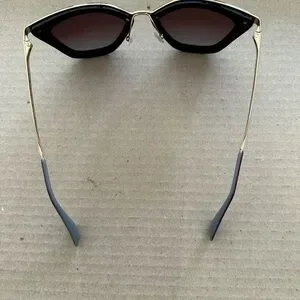 PRADA black and gold sunglasses SRP 53s Prada | Accessories | Prada Black And Gold Sunglasses Srp  main image 2